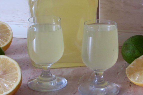 Лимонная настойка на водке