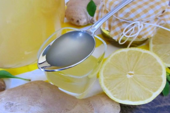 Медовый сироп с имбирем и лимоном - рецепт с фото