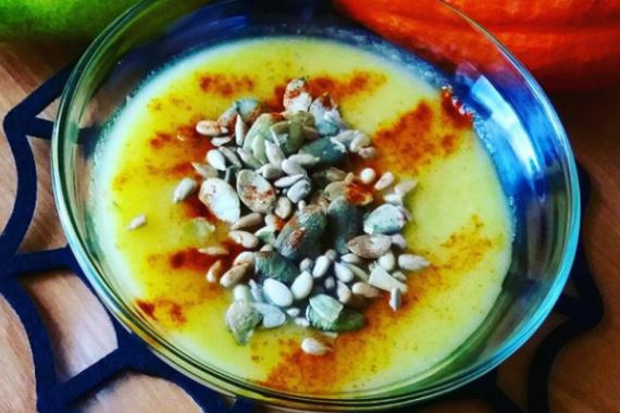 Крем-суп из груши и тыквы - рецепт с фото