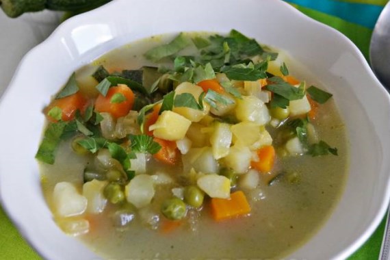 Овощной суп с кокосовым молоком - рецепт с фото