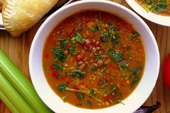 Пряный суп из чечевицы - рецепт с фото