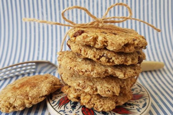 Овсяное печенье на кокосовом масле - рецепт с фото