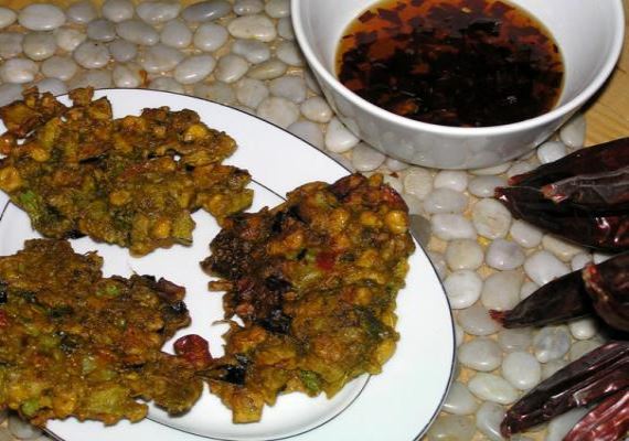 Тайские оладьи из овощей - рецепт с фото