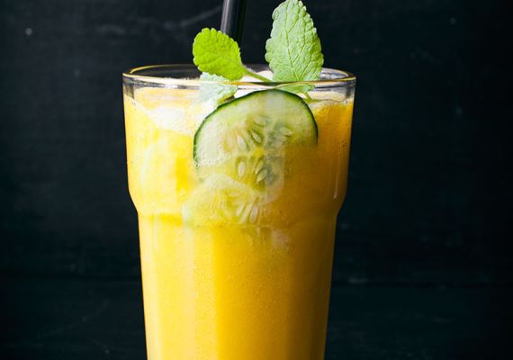 Рецепт Смузи с манго и огурца