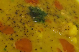 Крестьянский суп с морковью (фото)