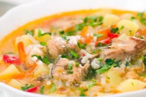 Рыбный суп с сельдереем (фото)