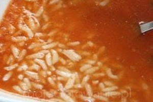 Томатный суп с рисом и индейкой (фото)