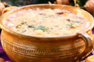 Гороховый суп со сливами (фото)