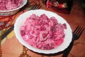 Немецкий свекольный салат "Рождество" (фото)