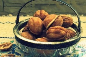 Печенье «Орешки» с грецкими орехами