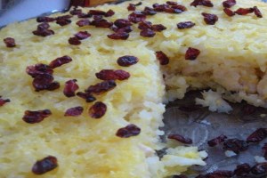 Иранский пирог тах-чин (фото)