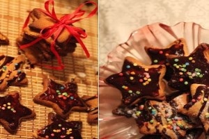 Печенье с орехами "Рождественские звезды" (фото)