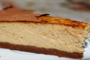 Тыквенный чизкейк - творожный десерт (фото)
