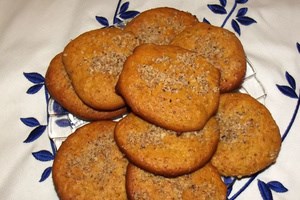 Тыквенное печенье в духовке (фото)
