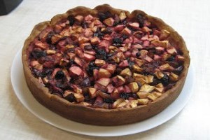 Рецепт пирога с фруктовой начинкой