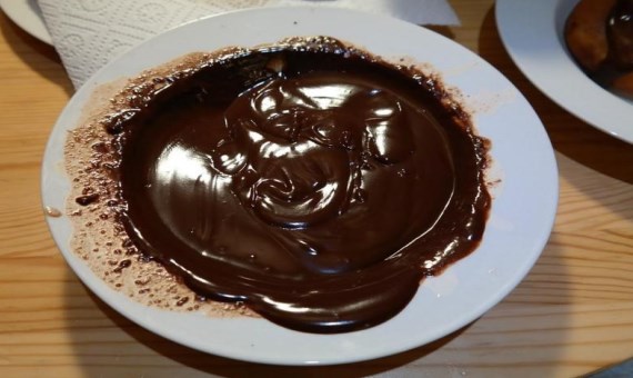 Домашняя шоколадная глазурь с какао - рецепт с фото