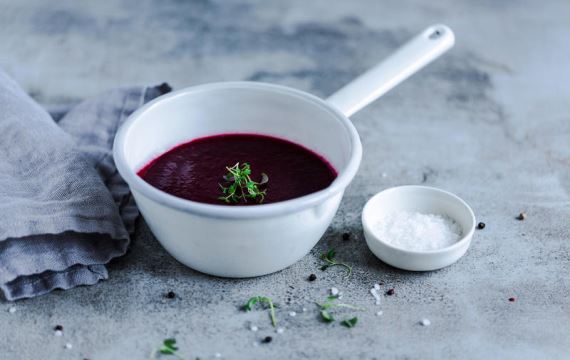 Как приготовить - Вкусный суп из свеклы запеченной в фольге