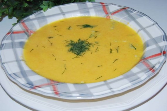 Вкусный суп - четыре сыра - рецепт с фото