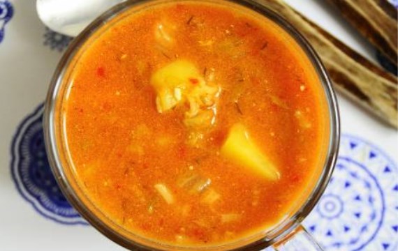 Вкусный суп - из моркови, петрушки и сельдерея - рецепт с фото