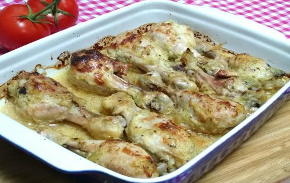 Ароматные и вкусные куриные ножки в духовке - рецепт с фото