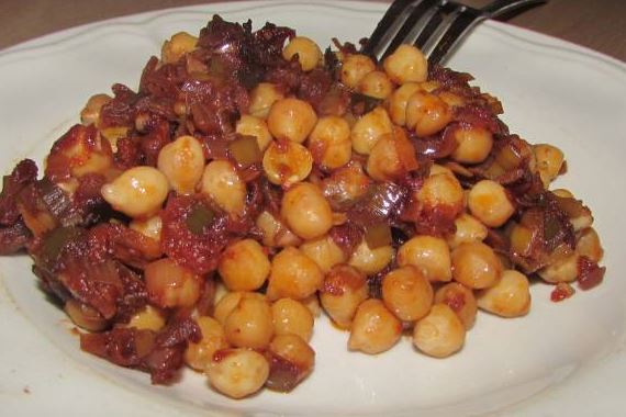 Нут запеченный в духовке - рецепт с фото