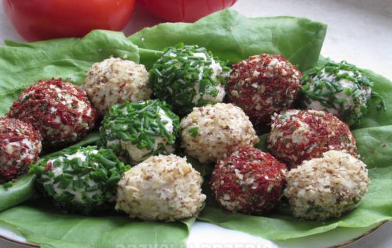 Быстрая и вкусная закуска - сырные шарики - рецепт с фото