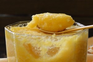 Ананасовый десерт с желе (фото)