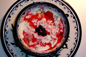 Десерт йогуртово-фруктовый (фото)