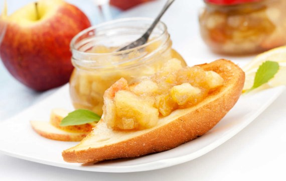 Варенье из яблок с ноткой лимона - рецепт с фото