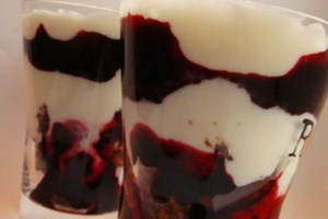 Десерт из черноплодной рябины (фото)