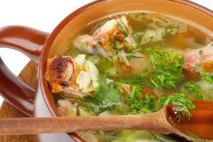 Суп из лука-порея с беконом (фото)