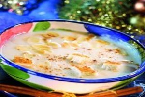 Сладкий миндальный суп