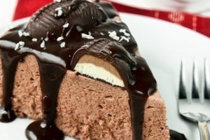Холодный чизкейк шоколадно-кокосовый (фото)