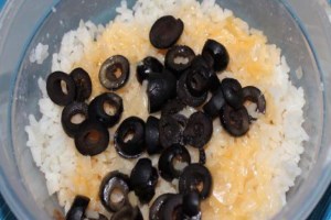 Рис с оливками 
