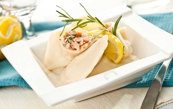 Рецепт Пельмени с копченым лососем