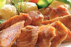 Филе индейки тушеное с овощами в духовке (фото)