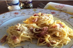 Спагетти Карбонара с грудинкой (Spaghetti Carbonara)