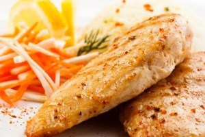 Запеченная курица в духовке с кускусом (фото)