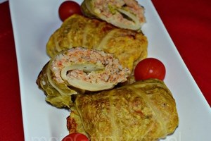 Вкусные голубцы с мясом и рисом (фото)