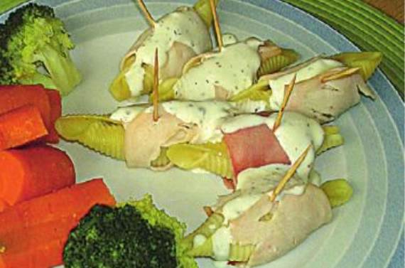 Фаршированные ракушки