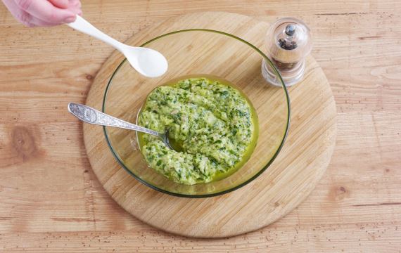 Как приготовить - Соус песто с сыром и картофелем