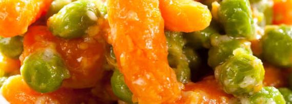 Овощная закуска с морковью и горошком - рецепт с фото